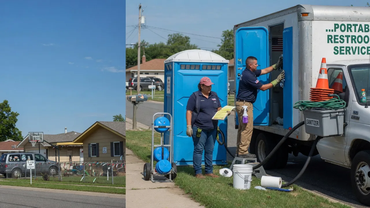 Portable Toilet Rental in Milledgeville, IL near me